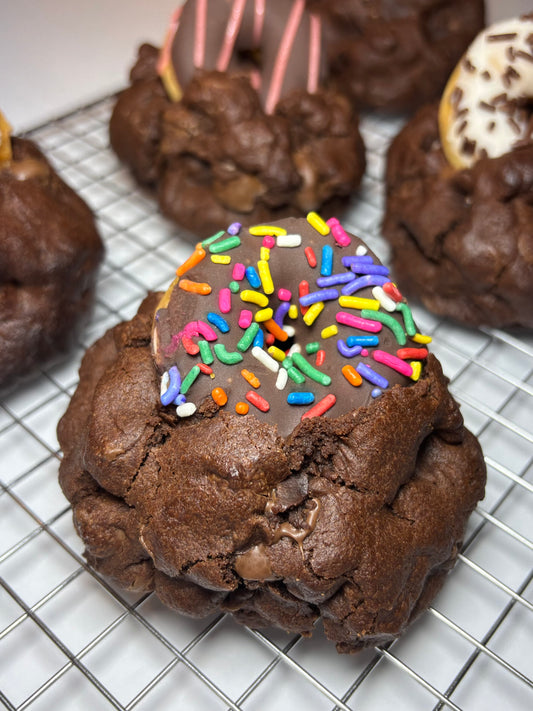 Donut Choco Nutella Cookie